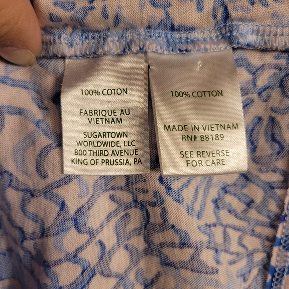 Lilly Pulitzer Haydn Tshirt Square Neck Dress - Picture 10 of 10